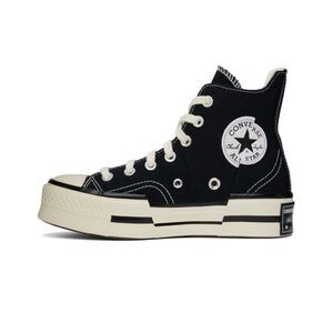 Worn once and cleaned. Converse Black Chuck 70 Plus Men’s size 10 / Wmn’s 12